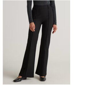 Quince Ultra-Stretch Ponte Flare Leg Pants 32" M